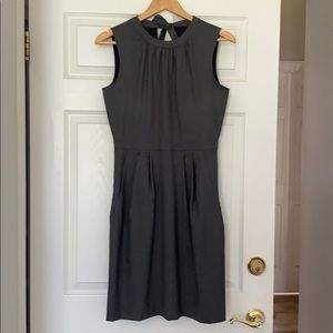 J Crew suiting dress with keyhole back